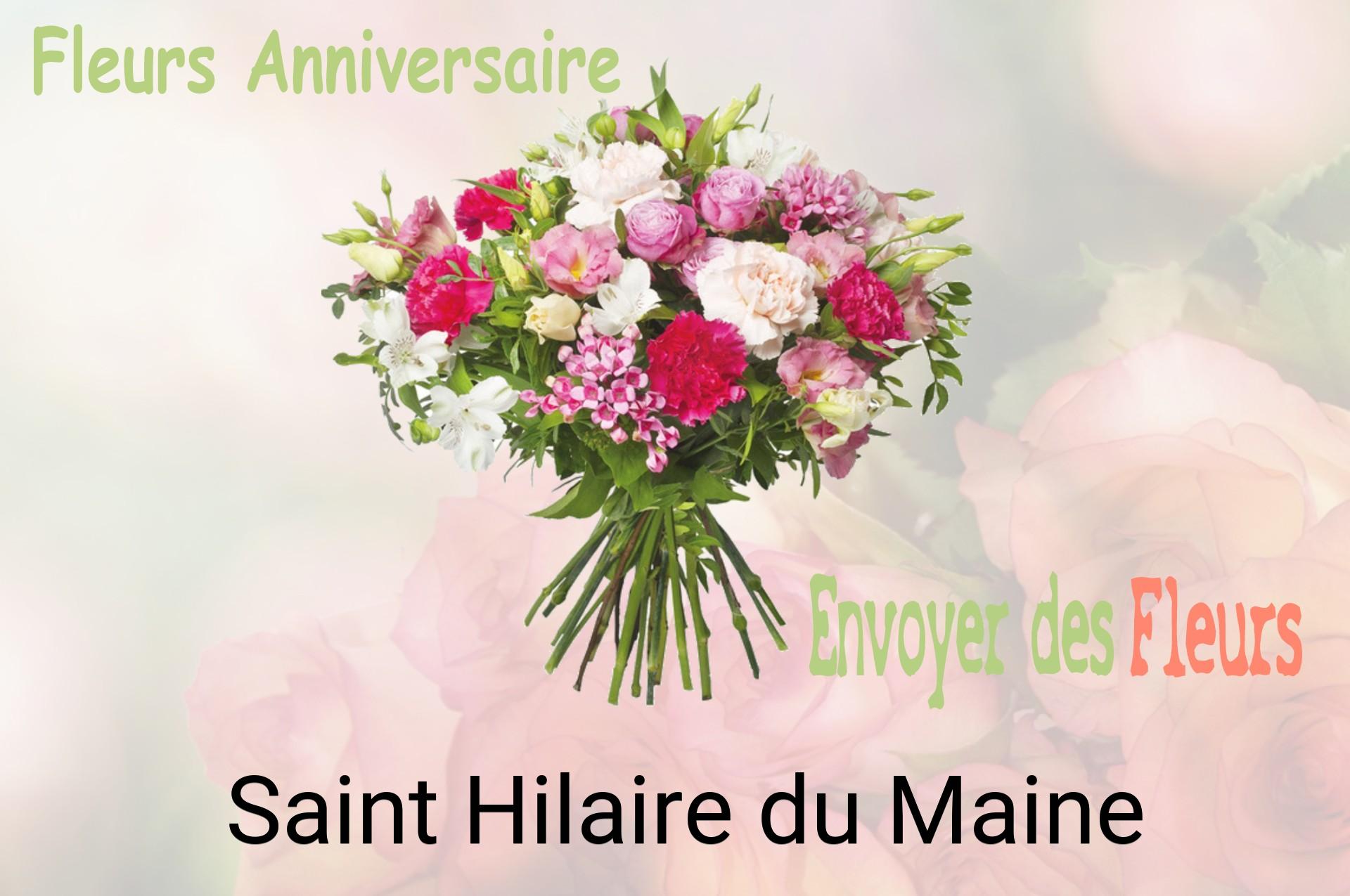 Bouquet de fleurs d’anniversaire livré à Saint-Hilaire-du-Maine
