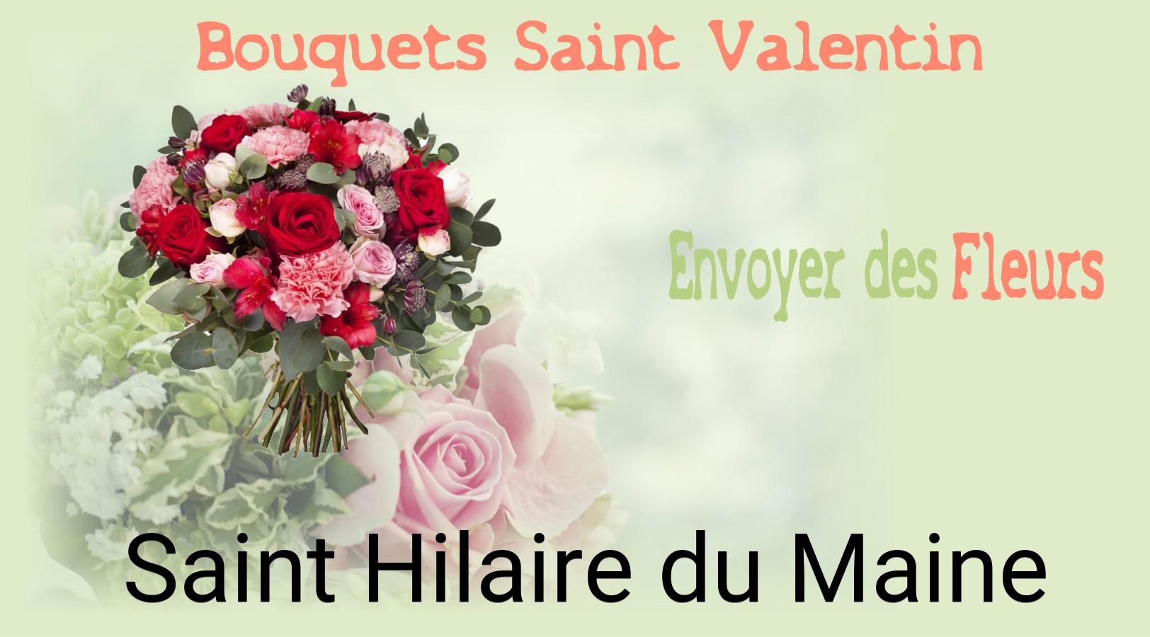 Roses de Saint-Valentin livrées à Saint-Hilaire-du-Maine